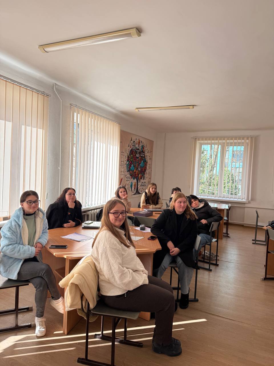 Студенти учасники відкритої лекції.